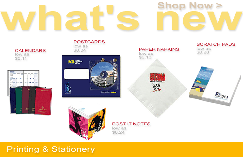 discount printing stationery